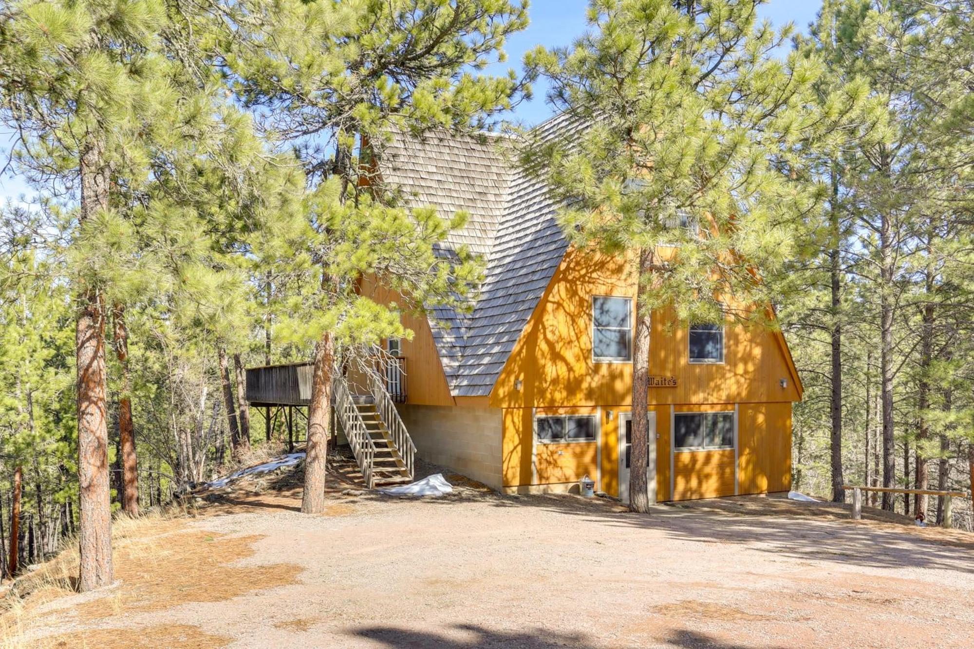 Cozy Black Hills Nature Retreat With Private Deck! Rapid City Exterior photo